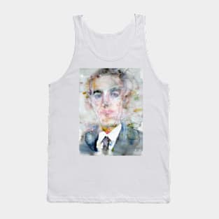 LOVECRAFT watercolor portrait .1 Tank Top